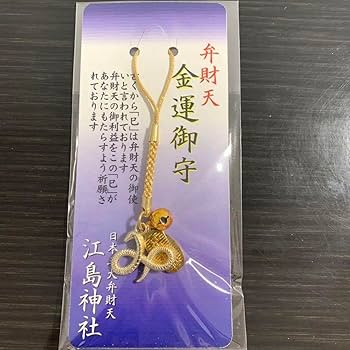 Amazon.co.jp: 新2025年の巳年に日本三大弁財天 江島神社 金運御